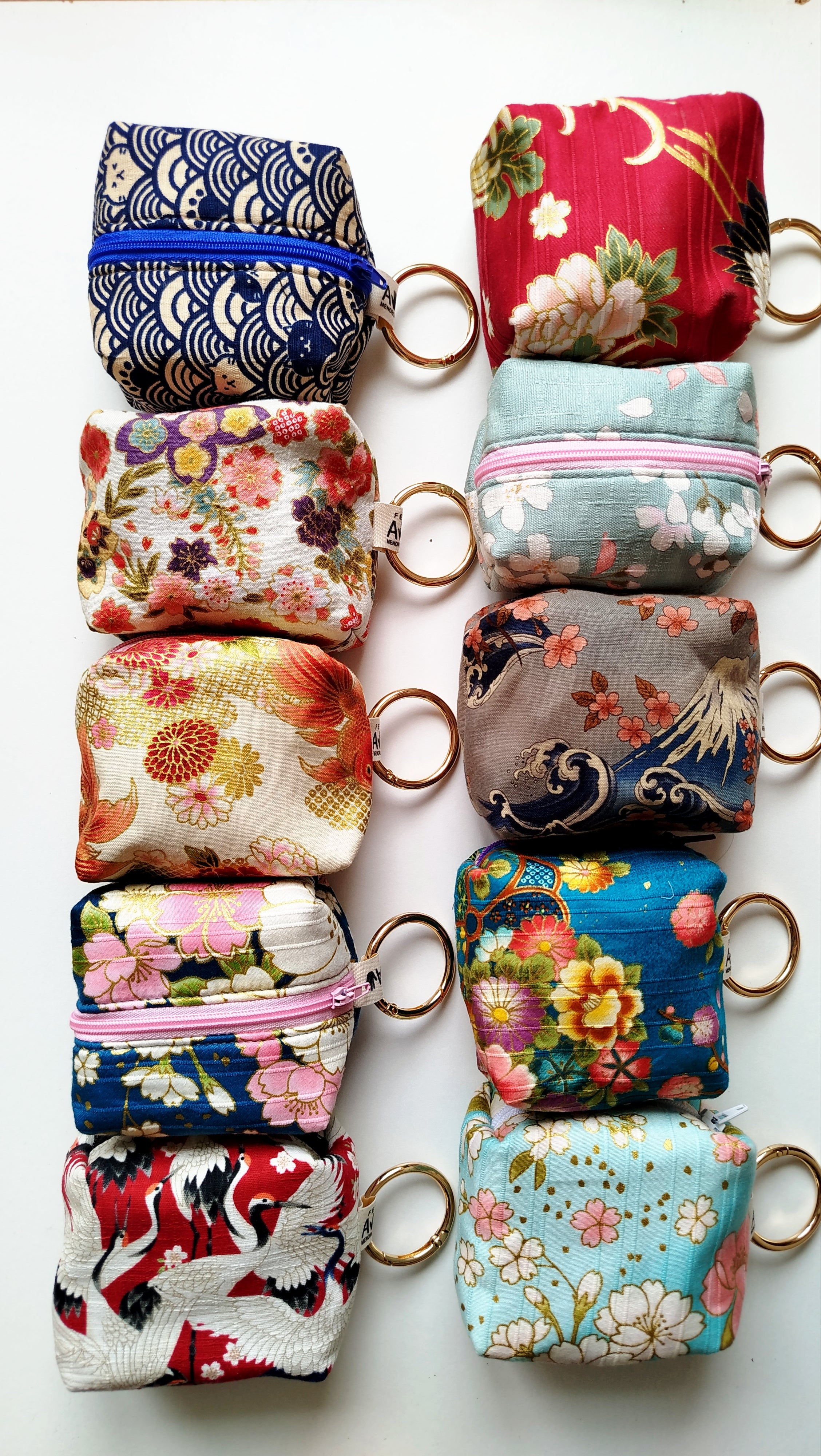 Mini charms para bolso