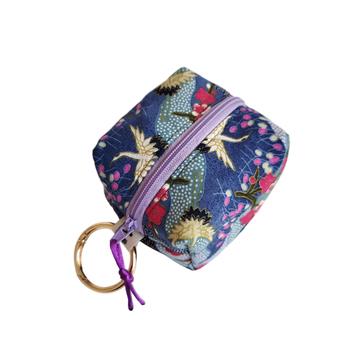 Mini charms azul grullas