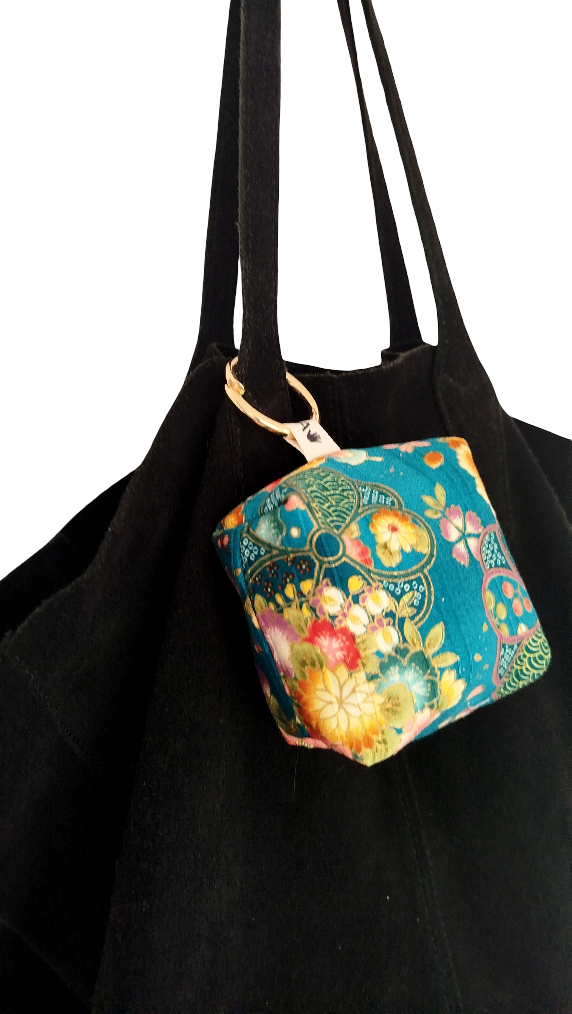 Mini charm satin multicolor