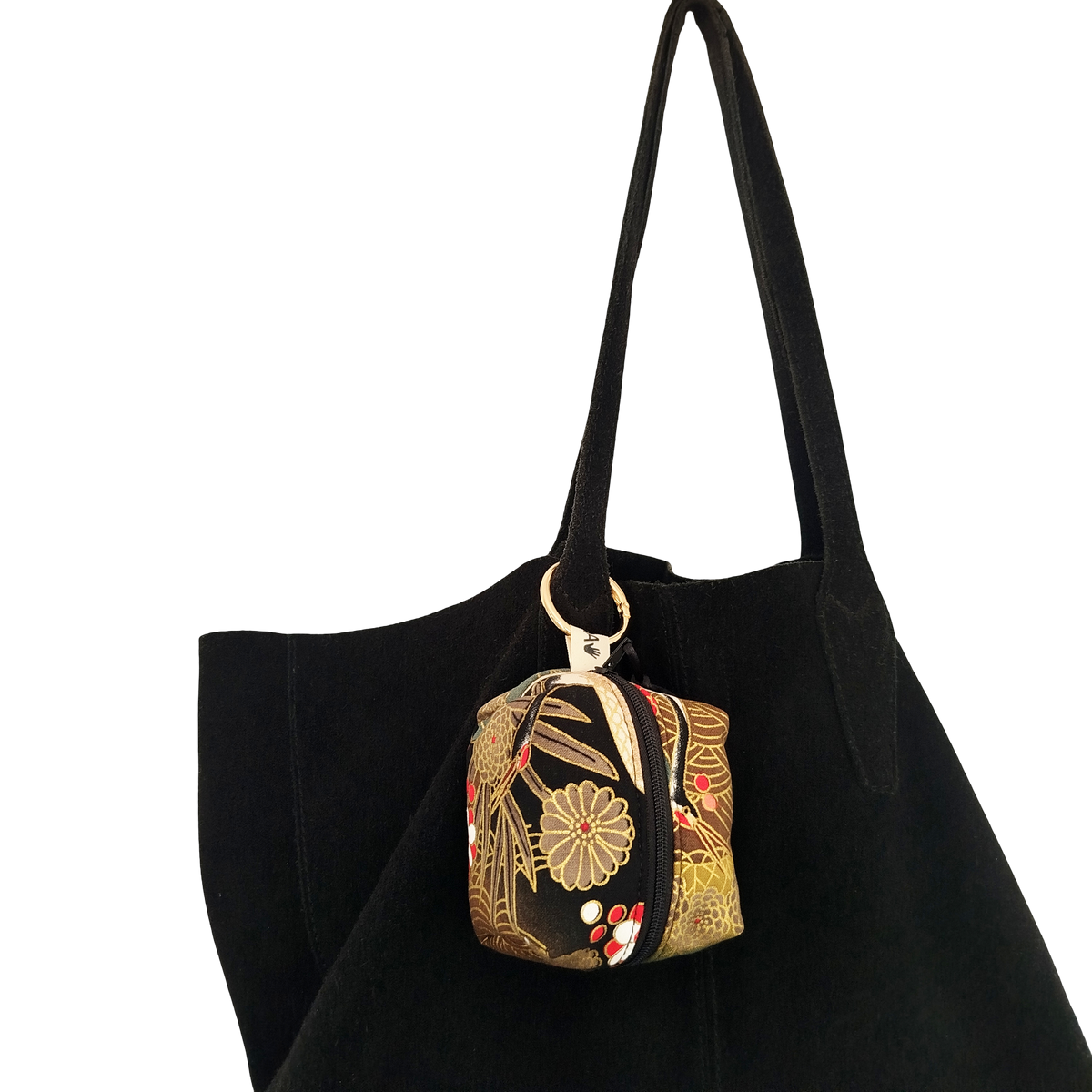 Mini charm grulla negro oro
