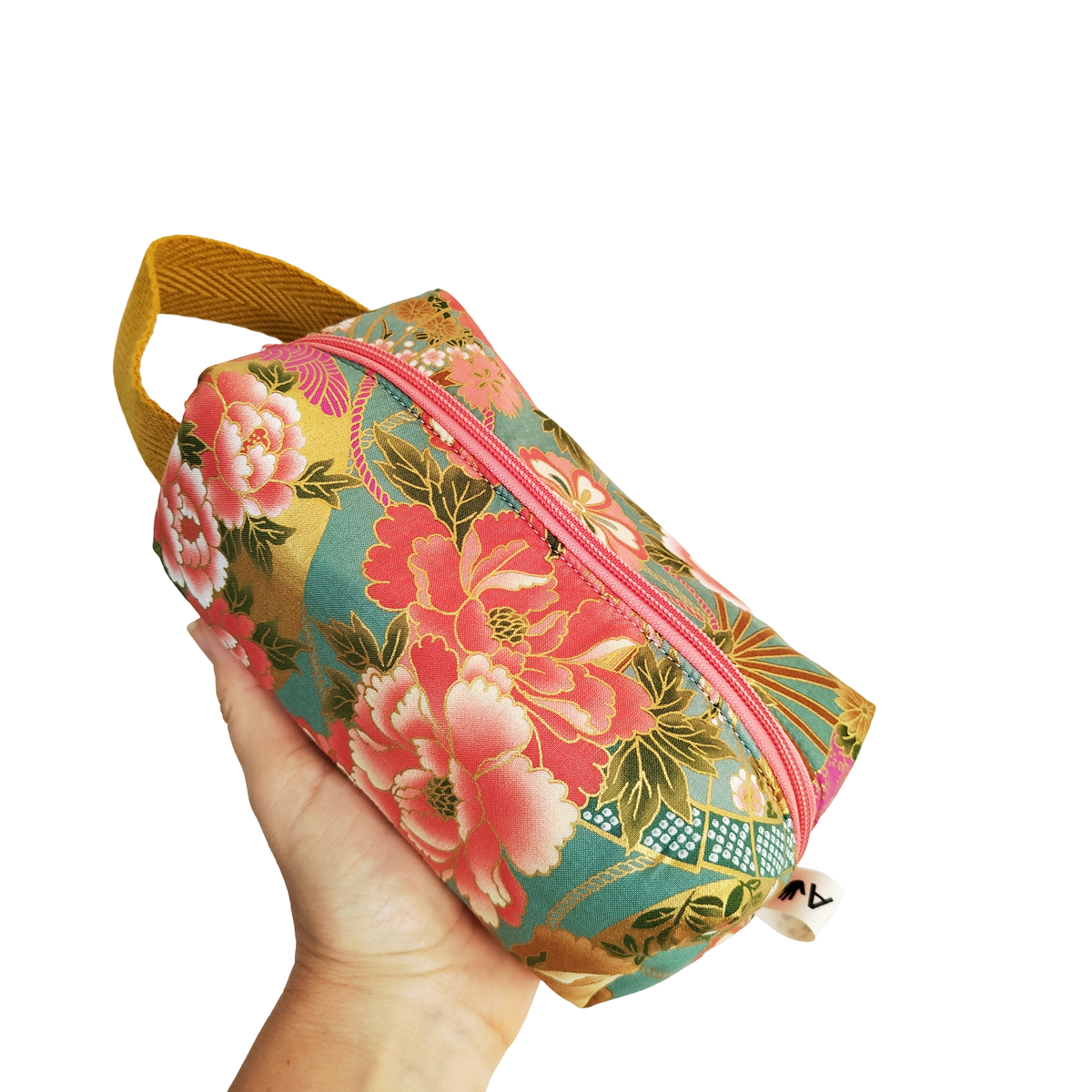 Neceser box flores coral