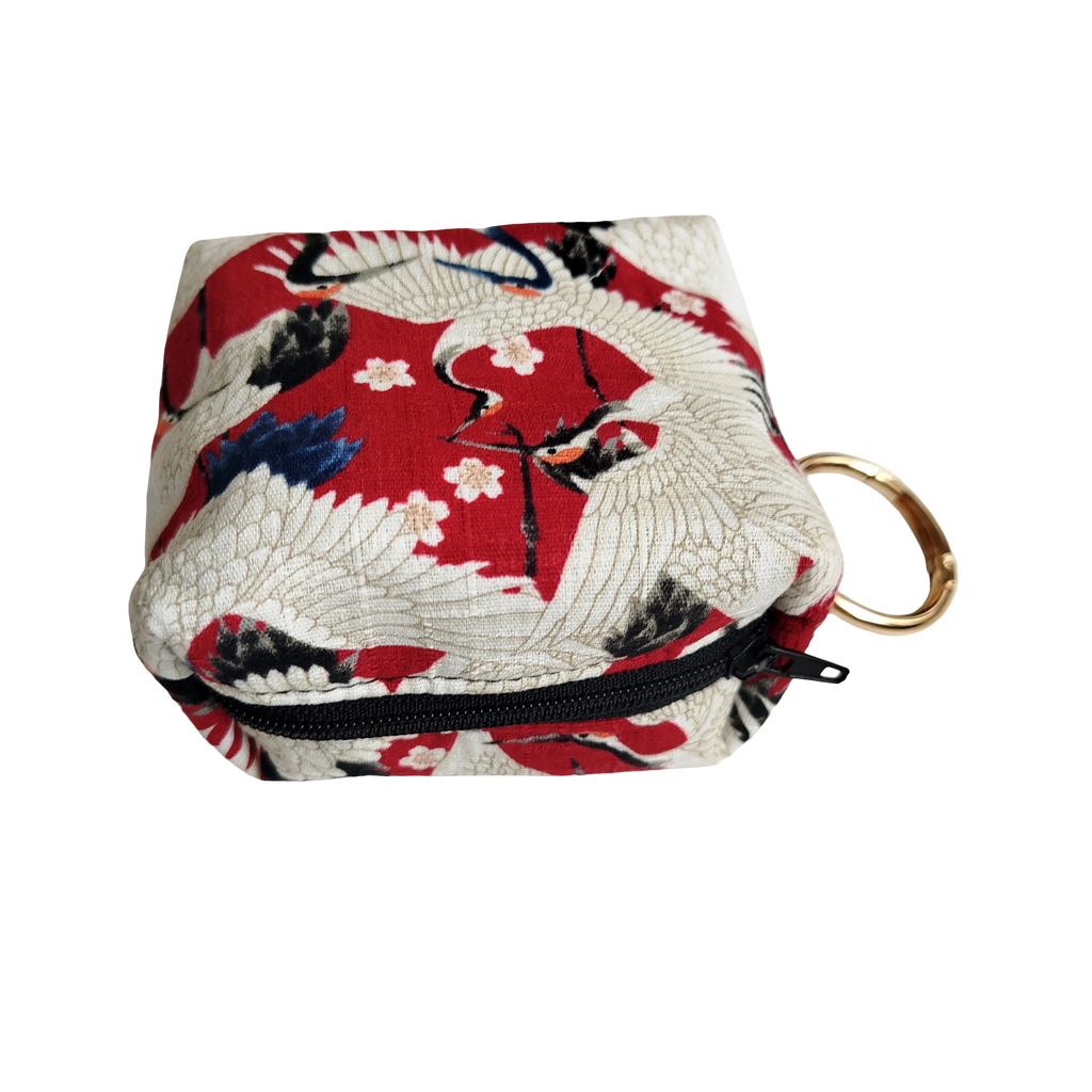 Mini charm grullas rojo
