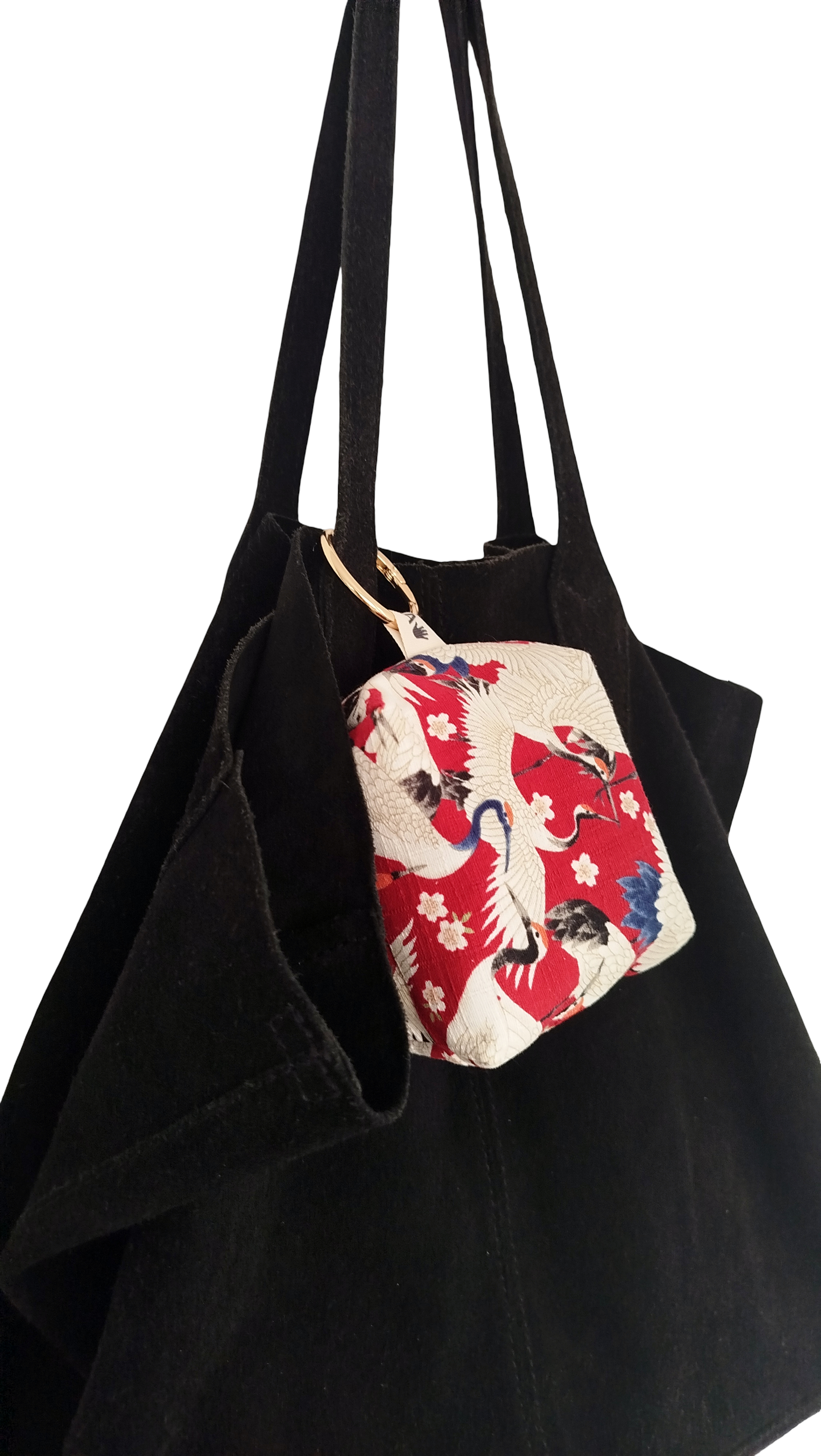 Mini charm grullas rojo