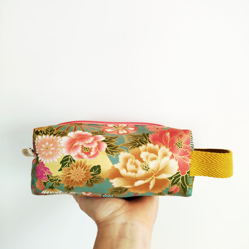 Neceser box flores coral