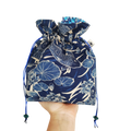 Bombonera carpas japonesas azul