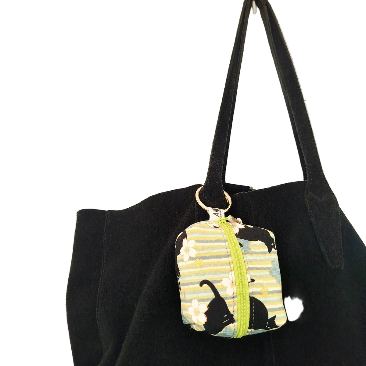 Mini charm neko verde