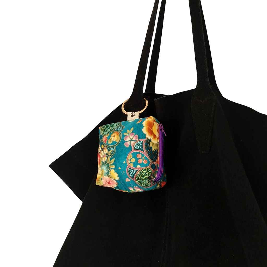 Mini charm satin multicolor