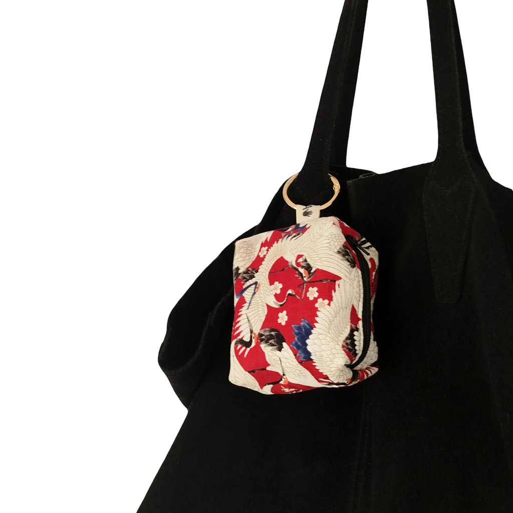 Mini charm grullas rojo