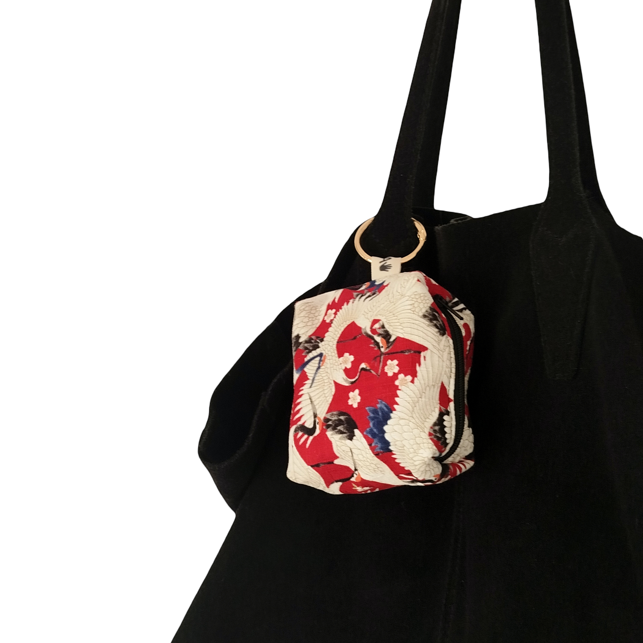 Mini charm grullas rojo