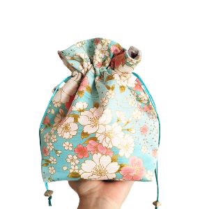 Bombonera satin celeste