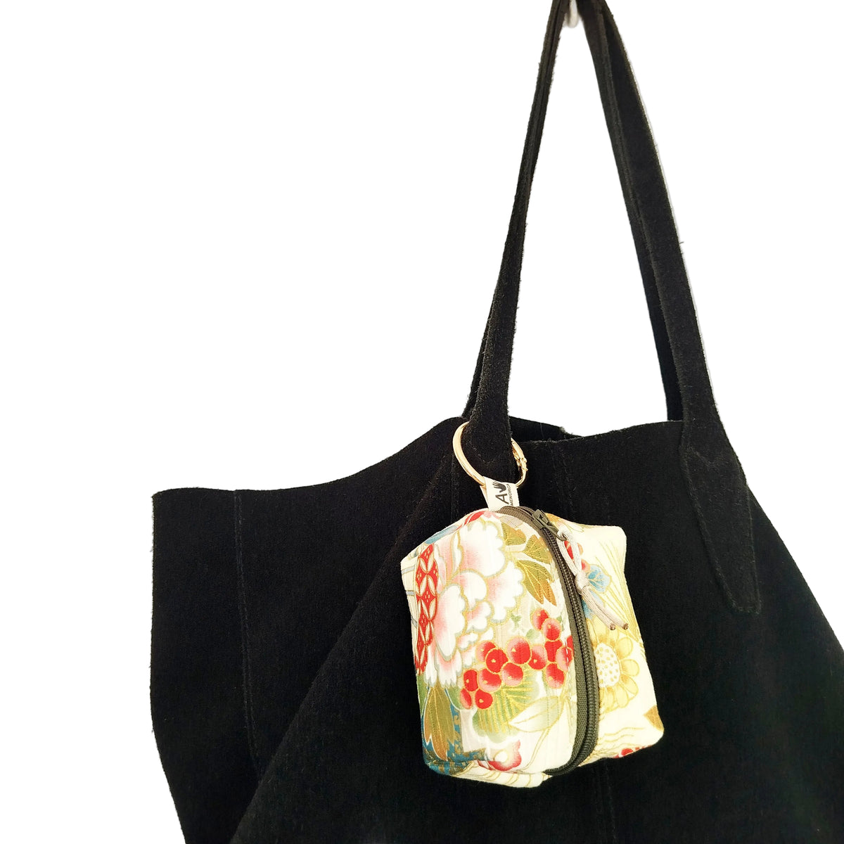 Mini charm satin hueso