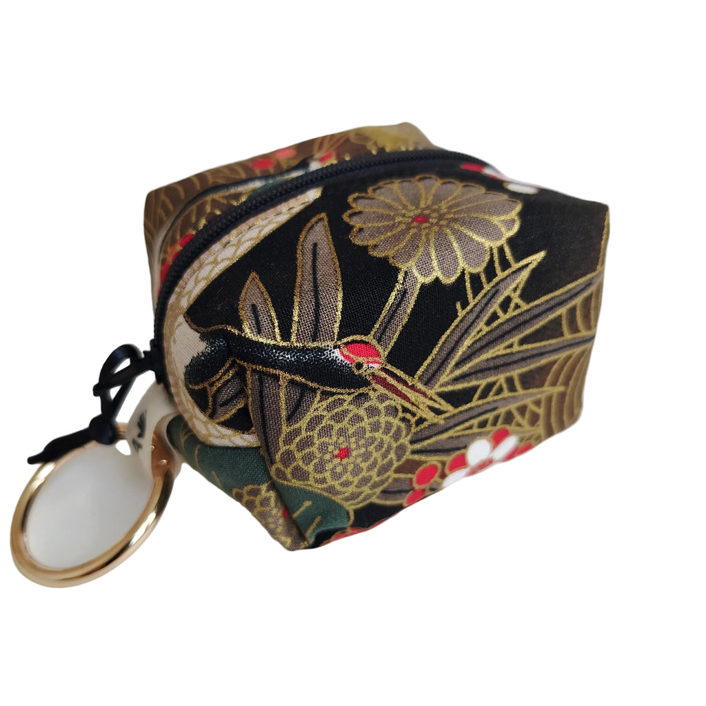 Mini charm grulla negro oro